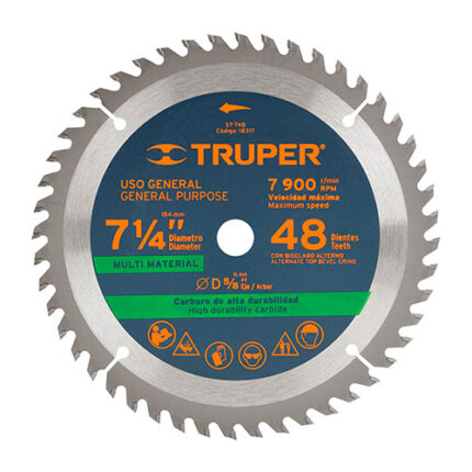7-1/4" 48 Teeth Circular Saw Blade