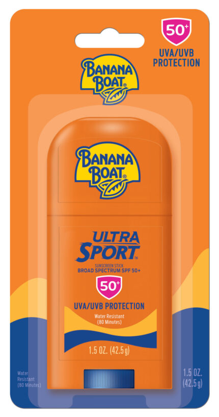 Banana Boat, Ultra Sport Sunscreen Stick Spf 50, Case Of 4, 1.5 Oz