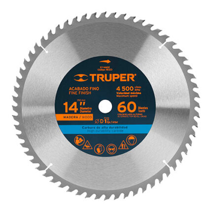 *** 14 X 1" 60 Teeth Circular Saw Blade                         Special Order Item (Extended Lead Time 35-50 Days)