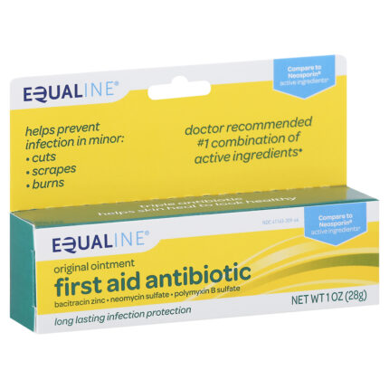 Equaline, First Aid Antibiotic Ointment Original, Case Of 6, 1 Oz
