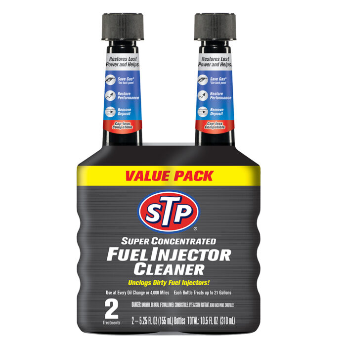 Stp Additives 5.25 Oz 2 Pk Super Concentrated Fuel Injector Cleaner - Image 1