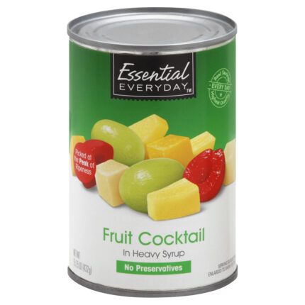 Essential Everyday, Fruit Cocktail, Case Of 24, 15.25 Oz