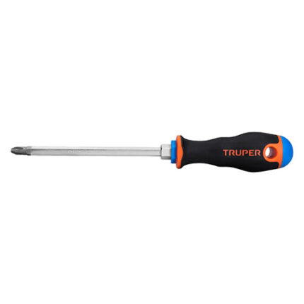 *** Desarmador De Cruz 5/16" X 6" Mango Comfort Grip, Truper                         Special Order Item (Extended Lead Time 35-50 Days)