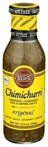 Gaucho Ranch Sauce Chimchrri Orgnl 12.50 Oz
