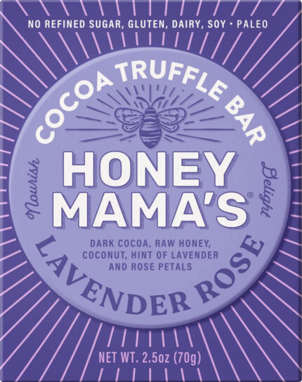 Hnymam Trufl Br,Lav Rose Cacao 2.5 Oz