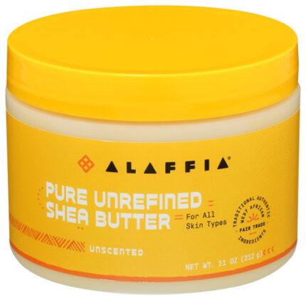 Alaffia Butter Body Shea Unscentd 11 Oz