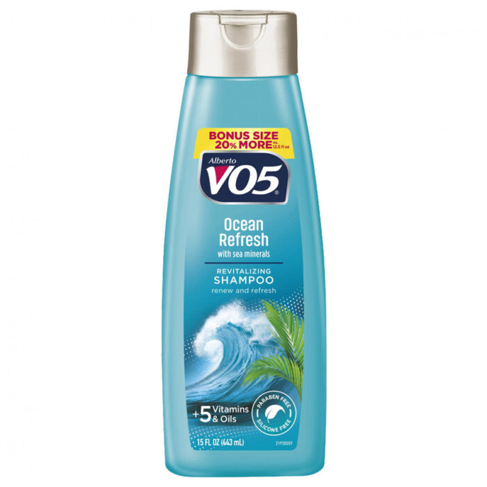 Alberto VO5 Shampoo Revitalizing Ocean Refresh 15 Oz - Image 1