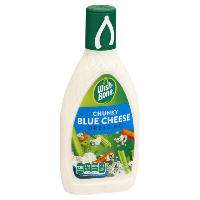Wish-Bone, Chunky Blue Cheese Dressing, Case Of 6, 15 Fl Oz - Image 1