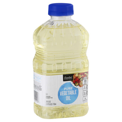 Essential Everyday, Pure Vegetable Oil, Case Of 12, 24 Fl Oz