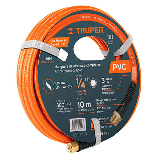 19014.jpg 1/4" X 33 Ft Low Pressure Air Hose                         Special Order Item (Extended Lead Time 35-50 Days) - Image 1