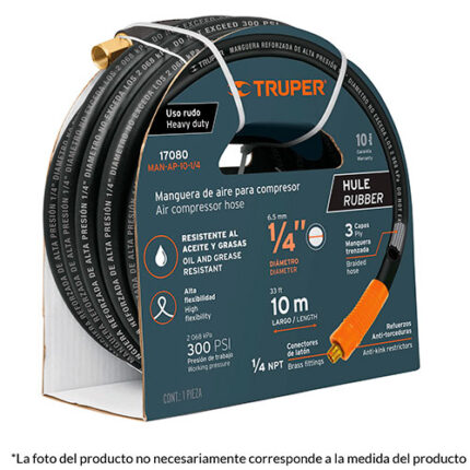 3/8" 49.2 Ft High Pressure Air Hose