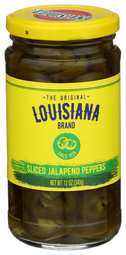 Louisiana Brand Peppers Jalapeno Sliced 12 Oz