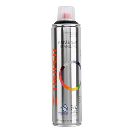 Satin Black Spray Paint Can
