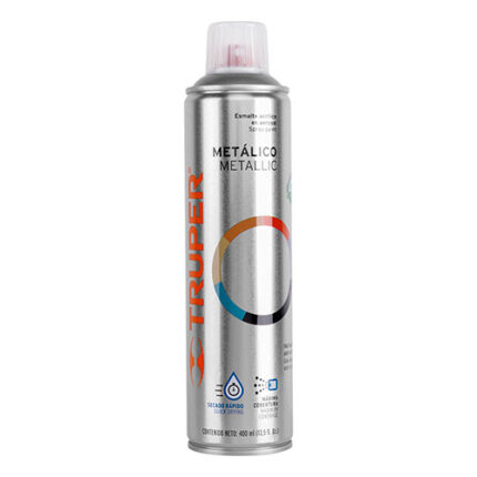 Metallic Gray Spray Paint Can