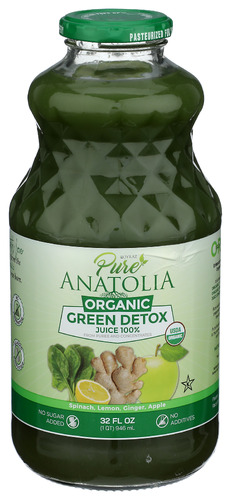 Pure Anatolia Juice Green Detox Org 32 Fo
