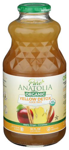 Pure Anatolia Juice Yellow Detox Org 32 Fo