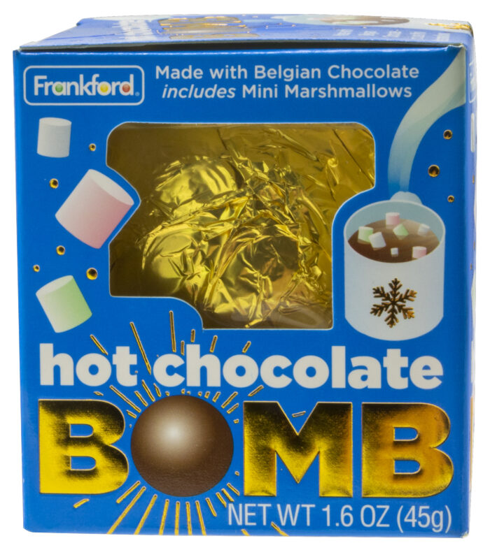 Frankford, Hot Cocoa Bomb Chocolate, Case Of 24, 1.6 Oz - Image 1