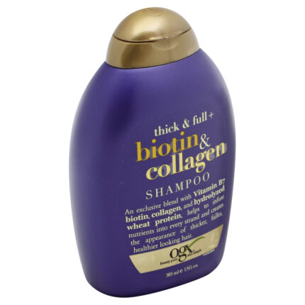 Ogx, Thick & Full + Biotin & Collagen Shampoo, Case Of 4, 13 Fl Oz