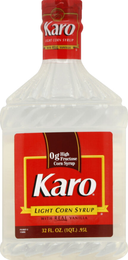 Karo, Light Corn Syrup With Real Vanilla, Case Of 6, 32 Fl Oz
