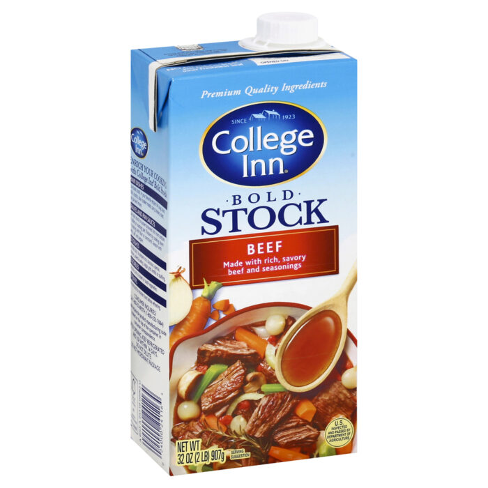 College Inn, Bold Beef Stock, Case Of 12, 32 Oz - Image 1