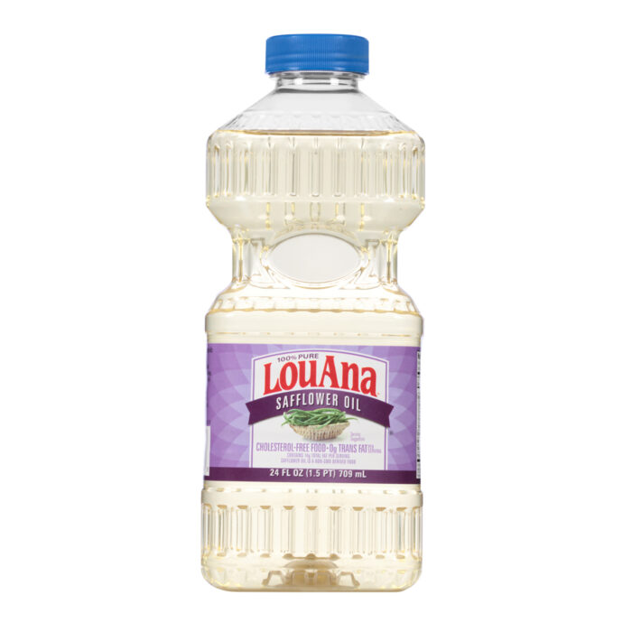 Lou Ana Foods, Safflower Oil No Trans Fat Bottle, Case Of 12, 24 Fl Oz - Image 1