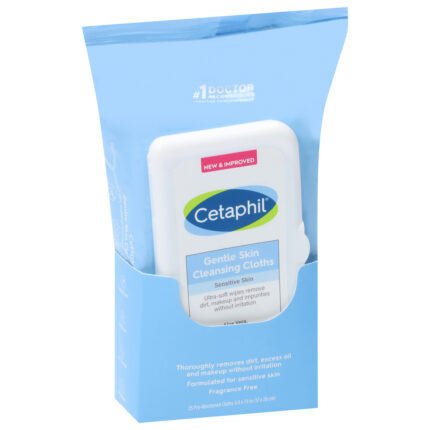 Cetaphil, Gentle Skin Cleansing Cloths, Case Of 3, 25 Ct