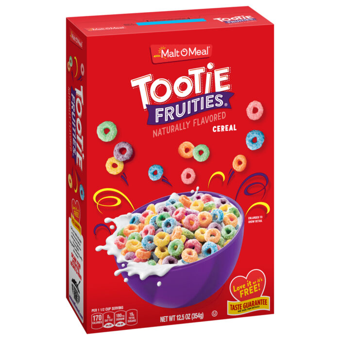 Malt-O-Meal, Tootie Fruities Cereal Box, Case Of 14, 12.5 Oz - Image 1