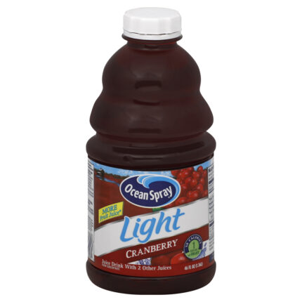 Ocean Spray, Light Cranberry Juice Drink, Case Of 8, 46 Fl Oz