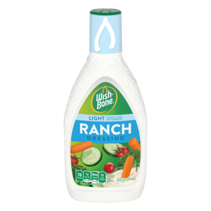 Wish-Bone, Light Ranch Dressing, Case Of 6, 15 Fl Oz