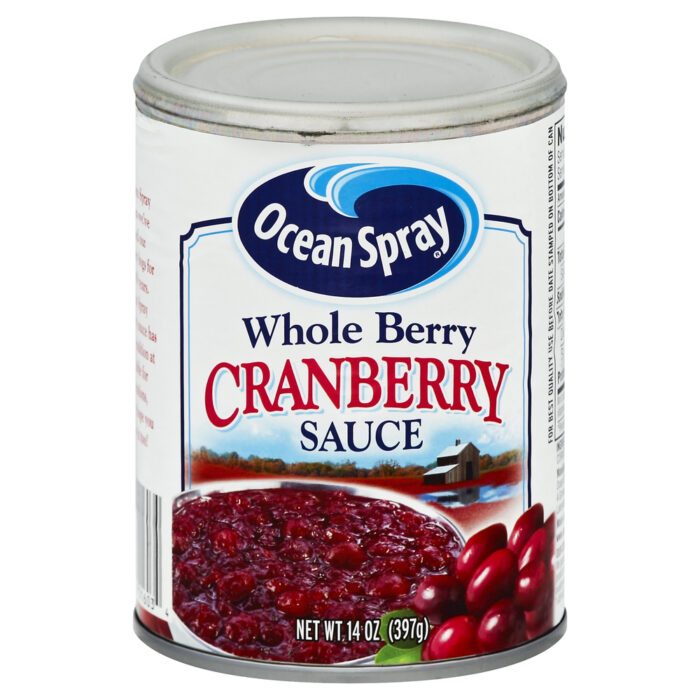 Ocean Spray, Whole Berry Cranberry Sauce, Case Of 24, 14 Oz - Image 1
