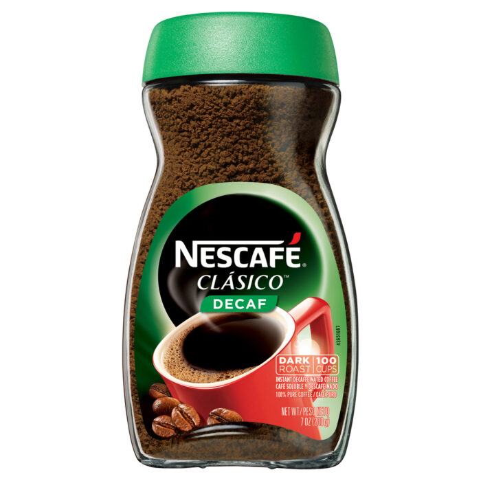 Nescafe, Clasico Decaf Dark Roast Coffee, Case Of 6, 7 Oz - Image 1