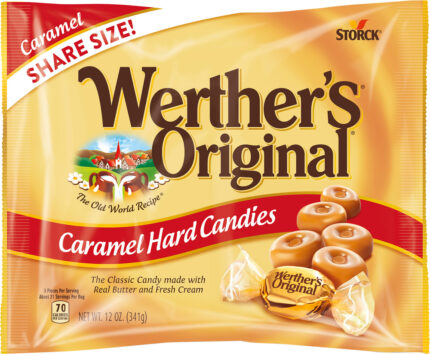 Werther'S Original, Hard Caramel Candy, Case Of 12, 12 Oz