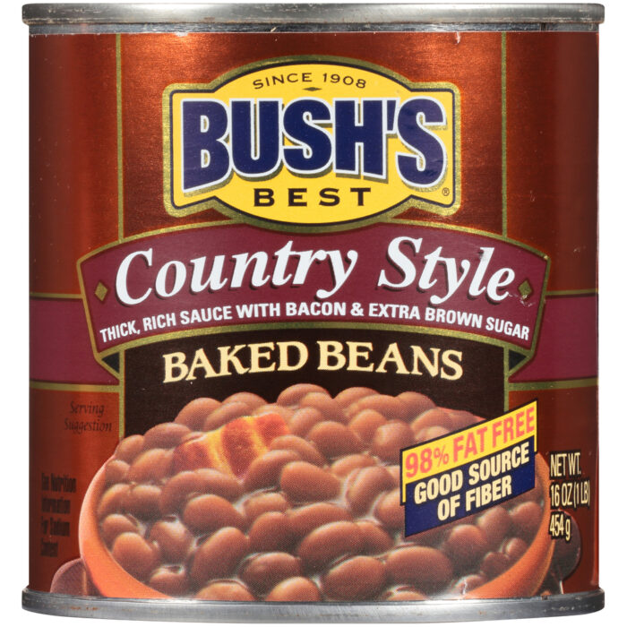Bush'S, Country Style Baked Beans Can, Case Of 12, 16 Oz - Image 1