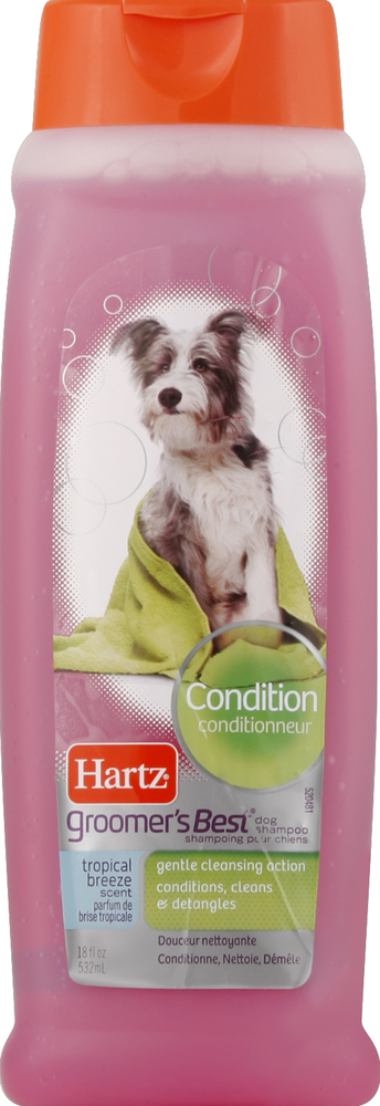 Hartz, Groomer'S Best Dog Shampoo Condition Tropical Breeze, Case Of 3, 18 Fl Oz