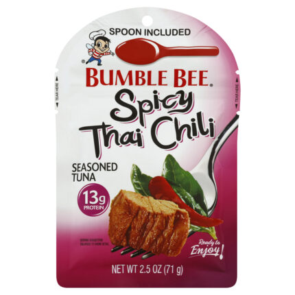 Bumble Bee, Spicy Thai Chili Seasoned Tuna, Case Of 12, 2.5 Oz