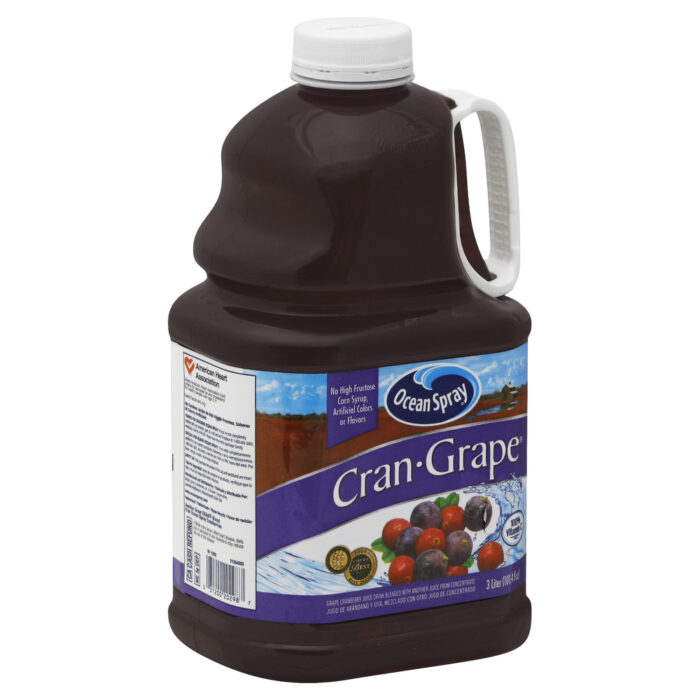 Ocean Spray, Cranberry Grape Juice Drink, Case Of 6, 101.4 Fl Oz - Image 1