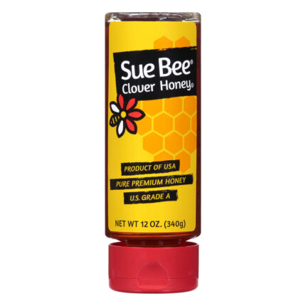 Sue Bee, Pure Premium Clover Honey, Case Of 12, 12 Oz