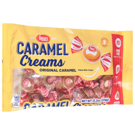 Goetze'S, Original Caramel Creams, Case Of 24, 13.2 Oz