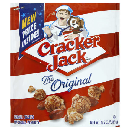Cracker Jack, Original Popcorn And Peanuts, Case Of 9, 8.5 Oz
