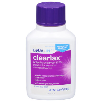Equaline, Clearlax Laxative, Case Of 6, 8.3 Oz