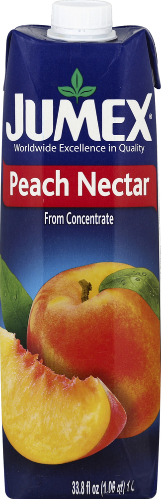 Jumex, Peach Nectar, Case Of 12, 33.8 Fl Oz