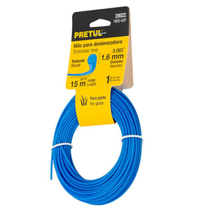 .65" 16 Yd,Round String Trimmer Line,Pretul