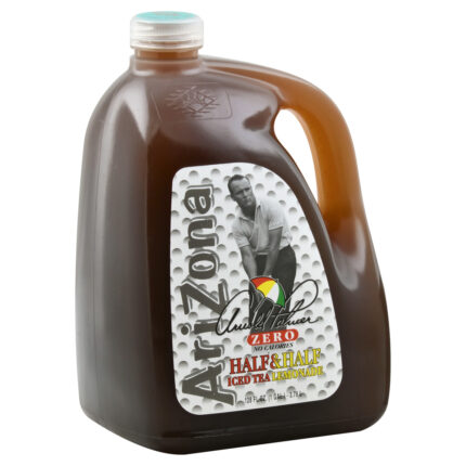 Arizona, Zero Arnold Palmer Half And Half Iced Tea And Lemonade, Case Of 4, 128 Fl Oz