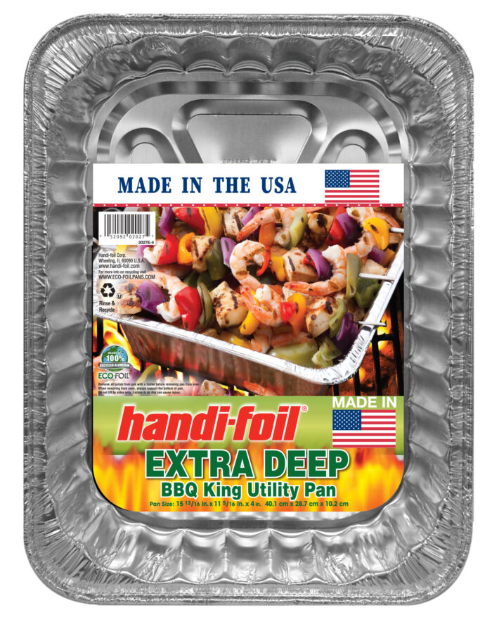 Handifoil, Eco Extra Deep Bbq King Utility Pan, Case Of 17, 1 Ct - Image 1