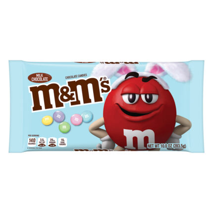 M&M'S, Easter Pastel Milk Chocolate Candies, Case Of 36, 10 Oz