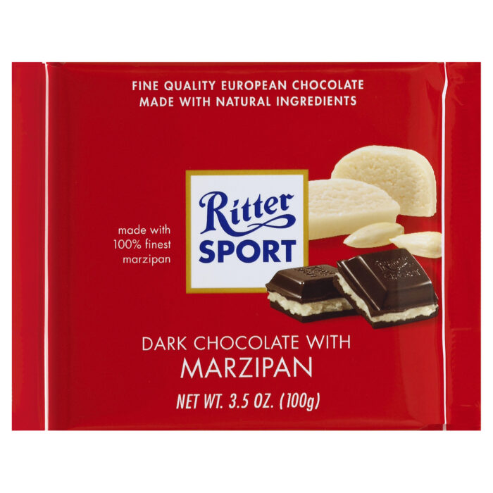 Ritter Btrswt Choc,Marzipan 3.5 Oz - Image 1