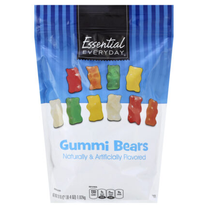 Essential Everyday, Gummi Bears Candy, Case Of 8, 36 Oz