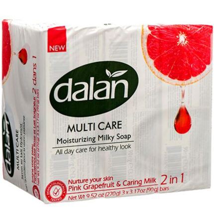 Dalan Bar Soap 3.17 Oz 3 Pk Grapefruit