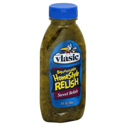 Vlasic, Squeezable Homestyle Sweet Relish, Case Of 8, 9 Fl Oz
