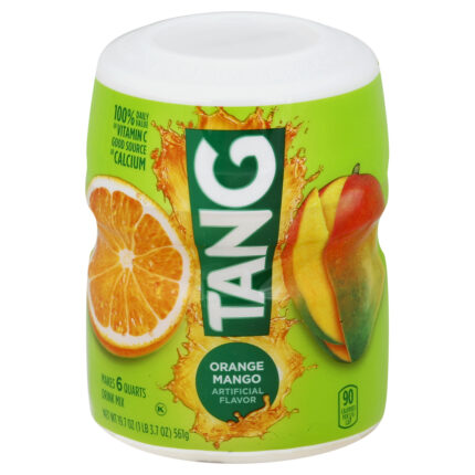 Tang, Orange Mango Drink Mix, Case Of 12, 19.7 Oz